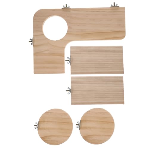 YARNOW 1 Satz Hamster-Sprungbrett Leiter Lavasims für Ratten Stand Nagetier Set Nager Set rankgitter Holz holzregal Kletterbrett für Chinchilla praktisches Sprungbrett YARNOW 1 Satz Hamster-Sprungbrett Leiter Lavasims für Ratten Stand Nagetier Set Nager Set rankgitter Holz holzregal Kletterbrett für Chinchilla praktisches Sprungbrett von YARNOW