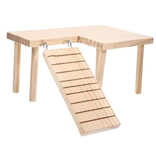 YARNOW 1 Satz Hamster-landschaftsbauplattform Für Klein Chinchilla Hamsterkäfig Hamsterspielzeug Plattformen Rennmaus-plattform Leiter Hamstertreppe Klettern Käfig Plattform Hölzern YARNOW 1 Satz Hamster-landschaftsbauplattform Für Klein Chinchilla Hamsterkäfig Hamsterspielzeug Plattformen Rennmaus-plattform Leiter Hamstertreppe Klettern Käfig Plattform Hölzern von YARNOW
