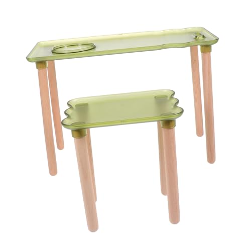 YARNOW 1 Satz Hamstermöbel Haustier Käfige Plattform Spielplatz Hamsterkäfig Ästhetisch Groß Zubehör Drinnen Sicheres Hamsterspielzeug Tierkäfigverzierung Hamsterhaus Möbel Hölzern Green YARNOW 1 Satz Hamstermöbel Haustier Käfige Plattform Spielplatz Hamsterkäfig Ästhetisch Groß Zubehör Drinnen Sicheres Hamsterspielzeug Tierkäfigverzierung Hamsterhaus Möbel Hölzern Green von YARNOW