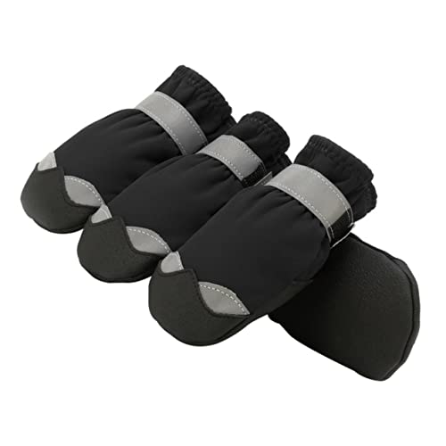 YARNOW Schneestiefel Für Hunde Welpen Rutschfester Pfotenschutz Outdoor-Schuhe Für Kalten Boden Mit Reflektierenden Streifen Für YARNOW Schneestiefel Für Hunde Welpen Rutschfester Pfotenschutz Outdoor-Schuhe Für Kalten Boden Mit Reflektierenden Streifen Für von YARNOW