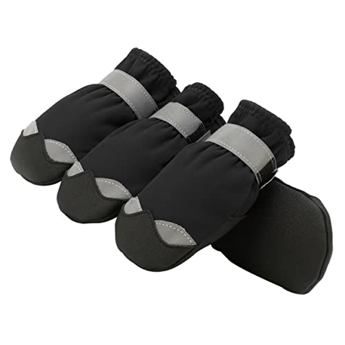 YARNOW 1 Satz Haustier wasserdichte Schuhe Hundezubehör Leggings Für Hunde wasserdichte Hundelschuhe Stiefeletten Hundestiefel Gießen Schutz Regenmantel Hundeschermaschinen Black Nylon YARNOW 1 Satz Haustier wasserdichte Schuhe Hundezubehör Leggings Für Hunde wasserdichte Hundelschuhe Stiefeletten Hundestiefel Gießen Schutz Regenmantel Hundeschermaschinen Black Nylon von YARNOW