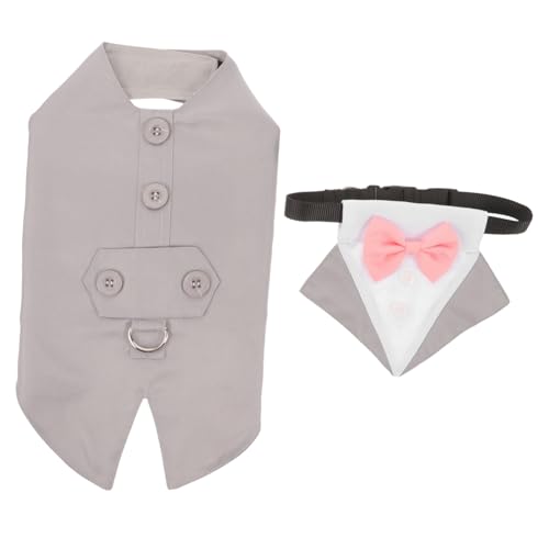 YARNOW 1 Satz Hunde-Smoking kleines Hundekostüm Smoking für Hunde formelle Kleidung Haustier Hundehalsband Heimtierbedarf Hochzeit der Hund Mantel einstellen Braut großer Hund Baumwolle YARNOW 1 Satz Hunde-Smoking kleines Hundekostüm Smoking für Hunde formelle Kleidung Haustier Hundehalsband Heimtierbedarf Hochzeit der Hund Mantel einstellen Braut großer Hund Baumwolle von YARNOW