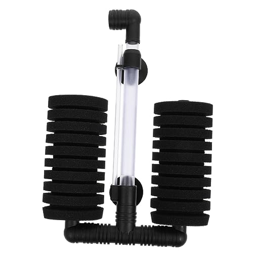 YARNOW 1 Satz Schwammfilter Flaschen- Pumpe Fisch Tank wasserreiniger hauswasserfilter Aquarium Reinigung swor austauschbarer Aquariumfilter Zubehör für Aquarien Plastik Black YARNOW 1 Satz Schwammfilter Flaschen- Pumpe Fisch Tank wasserreiniger hauswasserfilter Aquarium Reinigung swor austauschbarer Aquariumfilter Zubehör für Aquarien Plastik Black von YARNOW