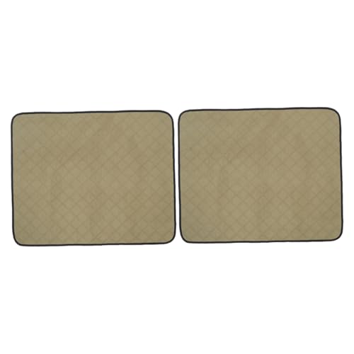 YARNOW 1 Satz Trainingsmatte Für Hunde Und Katzen Hundetraining Unterlage Waschbare Hundematte Hundeunterlagen Napfunterlage Welpe Pinkelpads Für Hunde Waschbar Käfigboden-sofamatte 2st von YARNOW