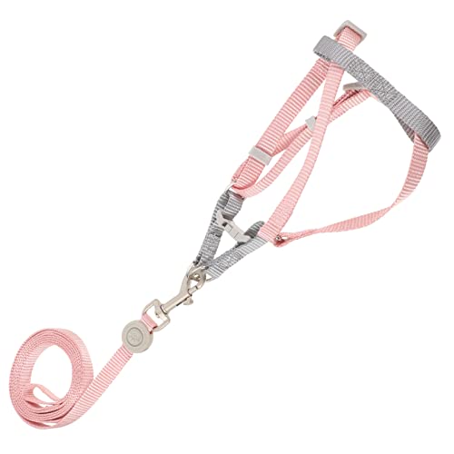 YARNOW Kätzchen-leinen-Set Escape Cat Und Leine Für Draußen Einhand-Leine Weiches Nylon Bis Große Katzen YARNOW Kätzchen-leinen-Set Escape Cat Und Leine Für Draußen Einhand-Leine Weiches Nylon Bis Große Katzen von YARNOW