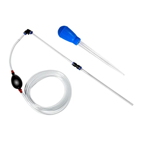 YARNOW 1 Satz Wasserwechsler Für Aquarien Siphon Zur Reinigung Von Aquarien Siphon Für Kleine Aquarien Aquariumheizung Sieb Vakuum Kanister Aquariumreiniger Pumpe Panzer Teich Plastik von YARNOW