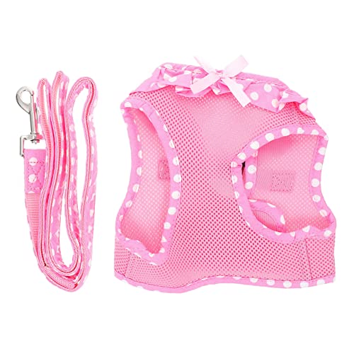 YARNOW 1satz Hundegeschirr Für Kleine Hunde Und Katzen Atmungsaktiv Und Verstellbar Mit Modischem Design Und Bequemer Passform Für Tägliche Und Pet-Style von YARNOW