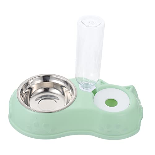 YARNOW 1 Satz Zubringer Kaninchenfutterautomat Wassernapf für Haustiere Hund pet Feeder trinkbrunnen fã¼r Katzen katzenfutter automatische Wasserzufuhr Abnehmbarer Futterautomat die Katze von YARNOW