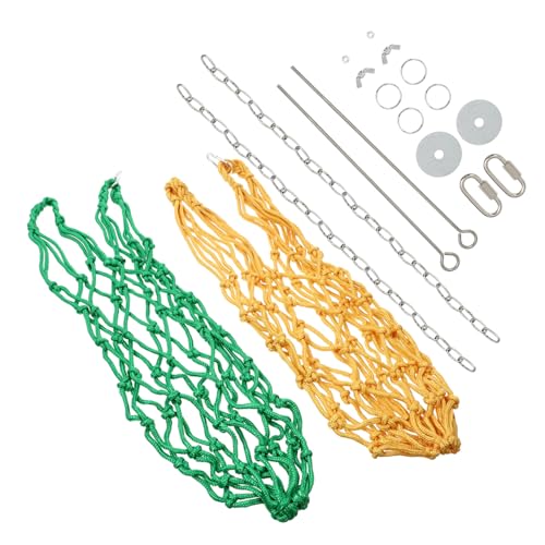 YARNOW 1 Set 4 Stück Futterspielzeug Hühnerstreu Hühnerfutter Hängekorb Hühnerfütterungsnetzbeutel Hühnerstall Hühnerspielzeug Vogelfutterspender Zum Aufhängen Im Freien YARNOW 1 Set 4 Stück Futterspielzeug Hühnerstreu Hühnerfutter Hängekorb Hühnerfütterungsnetzbeutel Hühnerstall Hühnerspielzeug Vogelfutterspender Zum Aufhängen Im Freien von YARNOW