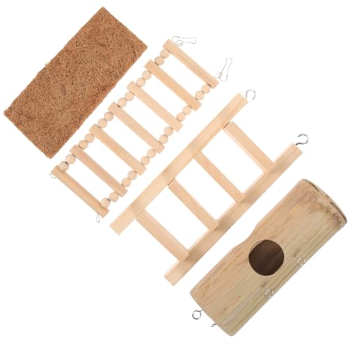 YARNOW Haustierfreundliches Nest Hängehaus Mit Leiter Für Hamster Stabiles Dekoratives Bett YARNOW Haustierfreundliches Nest Hängehaus Mit Leiter Für Hamster Stabiles Dekoratives Bett von YARNOW