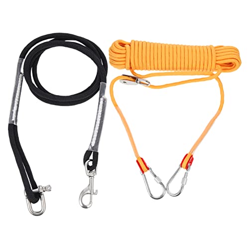 YARNOW 1 Set Hunde Campingkabel Camping Hundekette Welpen Läufer Kabel Hundeketten Für Draußen Camping Zubehör Outdoor Welpen Gehkette Haustier Hundebindungskabel Haustier Hunde von YARNOW