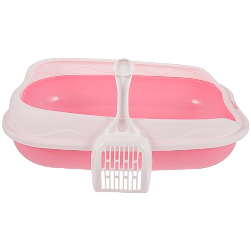 YARNOW 1 Set Katzentoilette Für Kätzchen Saubere Toilette Katzenzubehör Kleine Katzentoiletten Für Katzen Katzentoilette Kätzchenstreu Toilette Dekorative Katzentoiletten Für von YARNOW