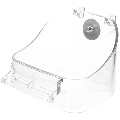 YARNOW 1 Set Vogel -duschreinigung Duschwürfel Hängende Vogelbadewanne Käfig Vogel Dusche Für Papageien YARNOW 1 Set Vogel -duschreinigung Duschwürfel Hängende Vogelbadewanne Käfig Vogel Dusche Für Papageien von YARNOW