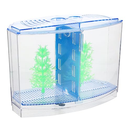 YARNOW 1satz Transparenter Aquarium Behälter Für Goldfische Acryl-fischzucht-Tank Mit -Beleuchtung Elegantes Aquarium Für Fische Und Wasserpflanzen Für Zuhause YARNOW 1satz Transparenter Aquarium Behälter Für Goldfische Acryl-fischzucht-Tank Mit -Beleuchtung Elegantes Aquarium Für Fische Und Wasserpflanzen Für Zuhause von YARNOW