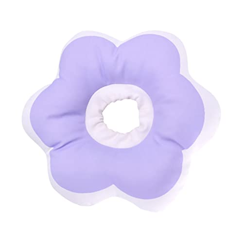 YARNOW 1 Stück Elisabeth Kreis Kratzen Erholung Rettungshalsband Für Haustiere Nacken Kragen Für Katzen Halsring Haustierbedarf Katzenhalsband Violett Oberflächenwasserdichtes Material von YARNOW