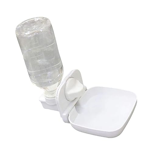 YARNOW Automatischer Wasserspender Kaninchen Trinkflasche Wasserbrunnen Pet Wassernapf Aus Kunststoff Mit Regulierfunktion Für Kaninchen Chinchilla von YARNOW