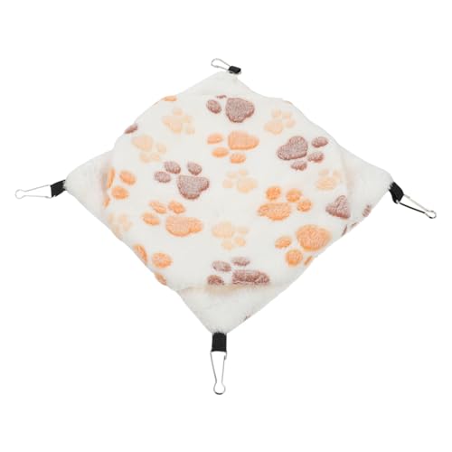 YARNOW 1 Stück Hamster Hängematte Hamster Bett hamsterbett Nager Schlafplatz Kleintier Bett Hamster-Winterhöhle doppelbett Hamster hängendes Ruhebett Haustier hängendes Bett Plüsch Brown YARNOW 1 Stück Hamster Hängematte Hamster Bett hamsterbett Nager Schlafplatz Kleintier Bett Hamster-Winterhöhle doppelbett Hamster hängendes Ruhebett Haustier hängendes Bett Plüsch Brown von YARNOW