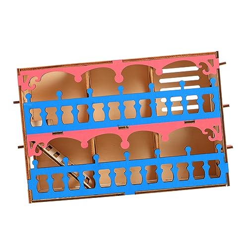 YARNOW Holz Hamster Labyrinth Spielzeug Für Kleine Haustiere Hamster Tunnel Spielzeug Aus Holz Haustier Trainingsspielzeug Und Andere Kleintiere YARNOW Holz Hamster Labyrinth Spielzeug Für Kleine Haustiere Hamster Tunnel Spielzeug Aus Holz Haustier Trainingsspielzeug Und Andere Kleintiere von YARNOW