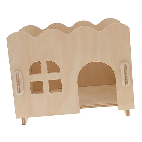 YARNOW 1 Stück Hamster-ausweich Klein Hamsterhaus Haustiere Versteck Bausatz Häuser Spielhaus Haustier-mäuse-hütte Hamsterhütte Hamster Unterschlupf Heimtierbedarf Bambus Weiß YARNOW 1 Stück Hamster-ausweich Klein Hamsterhaus Haustiere Versteck Bausatz Häuser Spielhaus Haustier-mäuse-hütte Hamsterhütte Hamster Unterschlupf Heimtierbedarf Bambus Weiß von YARNOW