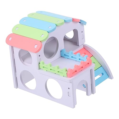 YARNOW Kleines Haustiernest Für Hamster Mini Haus Aus Hochwertigem Material Sicher Und Praktisch Für Kleine Haustiere Farbenfroh Und Bequem von YARNOW