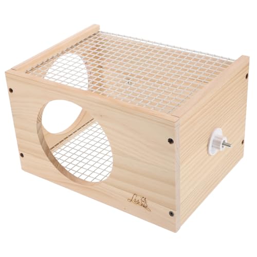 YARNOW 1 Stück Hamsterhütte Käfigmäuse meerschweinchen versteck hamsterhaus versteck Hamster -Versteck kanninchenhäuser kaninchenhäuser Haustier schlafhaus Hamster - Eisennetz YARNOW 1 Stück Hamsterhütte Käfigmäuse meerschweinchen versteck hamsterhaus versteck Hamster -Versteck kanninchenhäuser kaninchenhäuser Haustier schlafhaus Hamster - Eisennetz von YARNOW