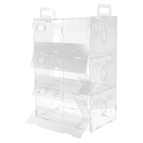 YARNOW 1 Stück Hamsterkäfig Schloss Chinchillakäfig Hamster -versteck Haustier Kleintierkäfig Drinnen Klarer Käfig Käfighamster Mäusekäfig Meerschweinchen Versteck Acryl Transparent YARNOW 1 Stück Hamsterkäfig Schloss Chinchillakäfig Hamster -versteck Haustier Kleintierkäfig Drinnen Klarer Käfig Käfighamster Mäusekäfig Meerschweinchen Versteck Acryl Transparent von YARNOW
