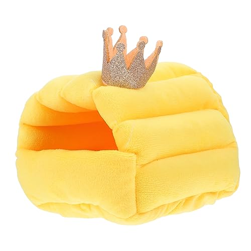 YARNOW 1 Stück Hamsternest kuschelhöhle nagerhaus pet Bed Haustiersicherheit Kaninchenhöhle Schlafnest für Hamster klein Hamster Schlafhaus Hamsterbedarf Haustier warmes Plüsch Blue von YARNOW