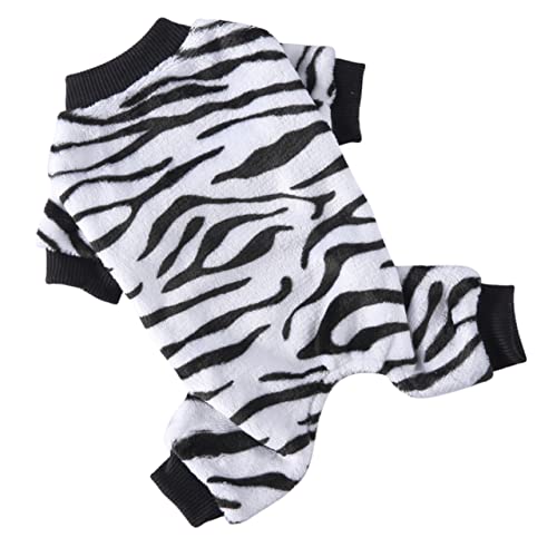 YARNOW Korallenfleece-hundekleidung Warme Party-haustierkleidung Bezaubernde Pyjama Für Hunde Atmungsaktives Material Für Outdoor-aktivitäten Und Besondere Anlässe von YARNOW