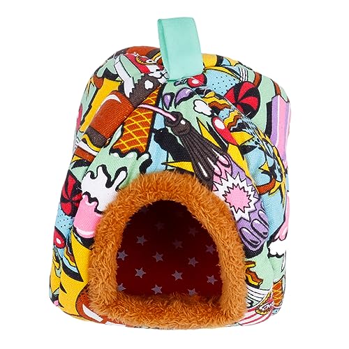 YARNOW 1 Stück Haustiernest haustierbett pet Bed Hamsterhöhle Hamsterhaus petbett Und meerschweinchen versteck Hamster -Versteck klein Meerschweinchen Warmes Schlafhaus für Haustiere von YARNOW