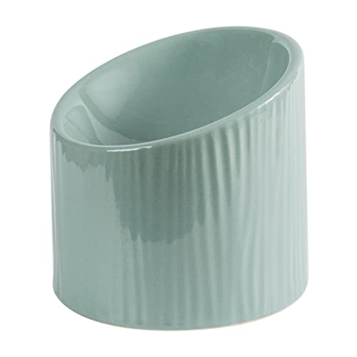 YARNOW 1 Stück Hohe Katzen Schale katzenfutter schüssel Hundehaufen katzenfutter Schalen Katzennäpfe Katzenfutterschale erzogen Hundenapf Haustiernapf Keramik Light Green YARNOW 1 Stück Hohe Katzen Schale katzenfutter schüssel Hundehaufen katzenfutter Schalen Katzennäpfe Katzenfutterschale erzogen Hundenapf Haustiernapf Keramik Light Green von YARNOW