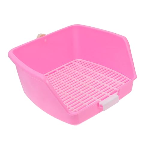 YARNOW 1 Stück Kaninchen quadratische Toilette Hase Haustier Mülleimer drinnen Zug Tablett Hamster klo kaninchentoilette Kleintierklo Kaninchen Töpfchen Kleintierversorgung Plastik Rosa YARNOW 1 Stück Kaninchen quadratische Toilette Hase Haustier Mülleimer drinnen Zug Tablett Hamster klo kaninchentoilette Kleintierklo Kaninchen Töpfchen Kleintierversorgung Plastik Rosa von YARNOW
