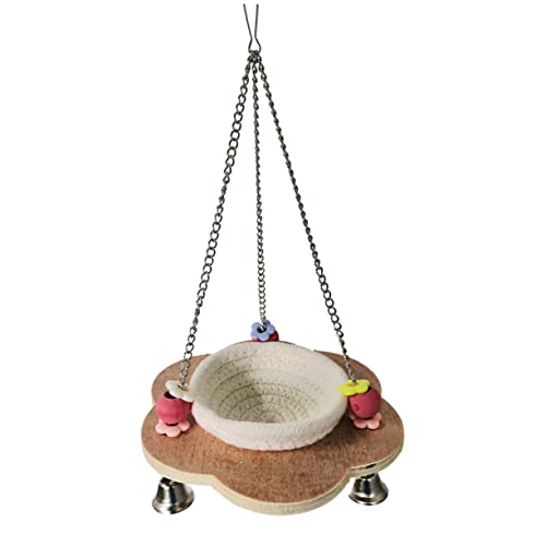 YARNOW 1 Stück Papageiennest Zum Aufhängen Vogelhängematte Heimtierbedarf Vogelhöhle Seil Vogelkäfig Outdoor Winterspielzeug Outdoor Schaukeln Spielzeug Für Vögel Seil YARNOW 1 Stück Papageiennest Zum Aufhängen Vogelhängematte Heimtierbedarf Vogelhöhle Seil Vogelkäfig Outdoor Winterspielzeug Outdoor Schaukeln Spielzeug Für Vögel Seil von YARNOW