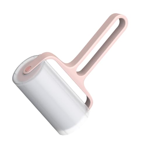 YARNOW 1 Stück Roller-Haar-Aufkleber Fusselrasierer Für Kleidung Fusselrolle Für Kleidung Haarentfernungsrolle Für Kleidung Haarrolle Für Haustiere Kleidung Kleidung Rosa Klebeband von YARNOW