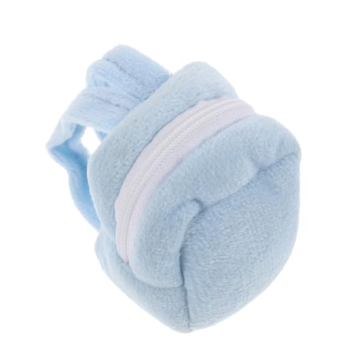 YARNOW 1 Stück Rucksack Hamster Taschen Zurück Haustier Schulter Reisen Rucksäcke Träger Umhängetasche Klein Tägliche Verzierung des Eichhörnchens Eichhörnchen-Reisetasche Blue Baumwolle von YARNOW