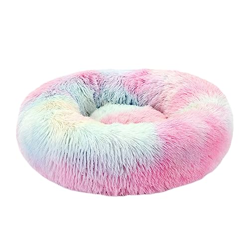 YARNOW 1stück Rundes Katzen Und Hundebett Plüsch Kuschelig Warm Für Herbst Und Winter rutschfest Für Kleine Und Mittelgroße Haustiere Und Langlebig YARNOW 1stück Rundes Katzen Und Hundebett Plüsch Kuschelig Warm Für Herbst Und Winter rutschfest Für Kleine Und Mittelgroße Haustiere Und Langlebig von YARNOW