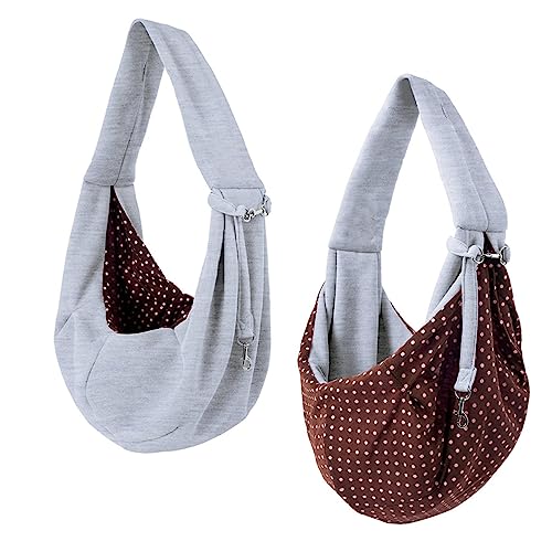 YARNOW 1 Stück Tragetasche für Katzen Schulter Träger pet Backpack Haustierrucksack Tragetasche für Haustiere Tragetasche für Hunde Umhängetasche für Haustiere Grey von YARNOW