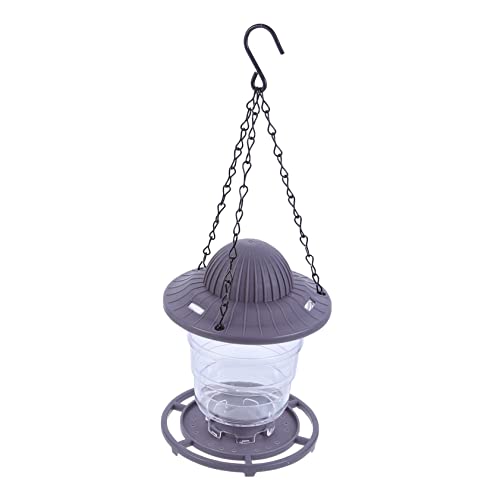 YARNOW 1 Stück Vogelhäuschen im Freien Huhn Hühnerfutter Krähe Vogelfütterer Vogelhaus vogelfutterspender vogelfutterhäuschen Birdfeeder Balkon vogelhäuschen Haustierzubehör Plastik Grey YARNOW 1 Stück Vogelhäuschen im Freien Huhn Hühnerfutter Krähe Vogelfütterer Vogelhaus vogelfutterspender vogelfutterhäuschen Birdfeeder Balkon vogelhäuschen Haustierzubehör Plastik Grey von YARNOW