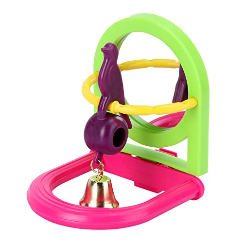 YARNOW 1 Stück Vogelkäfig vogelkäfig zubehör vogelzubehör für käfig Vogelspielzeug Vogelübungen Papageienspielzeug Stand Lustiges Haustierspielzeug Vögel kauen Plastik von YARNOW