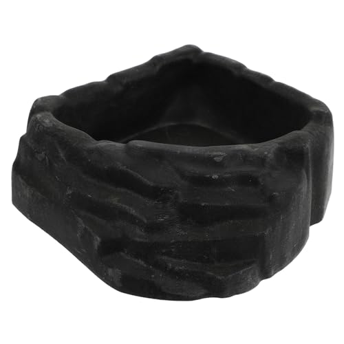 YARNOW 1 Stück Wassernapf für Reptilien Essen Eidechsenschale Schildkröte Wasserschale Mehlwürmer Reptilien wasserschale Reptilien zubehör Futterautomat für Haustiere Futterspender Abs von YARNOW
