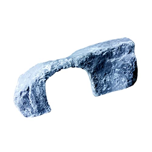 YARNOW 1 Stück sonnenplattform unterstand schildkröten zubehör Schildkrötenzubehör Schildkrötenkunstwerk Schildkrötenplattform Landschaftsbau Landschaftsornament Harzdekor Light Grey von YARNOW