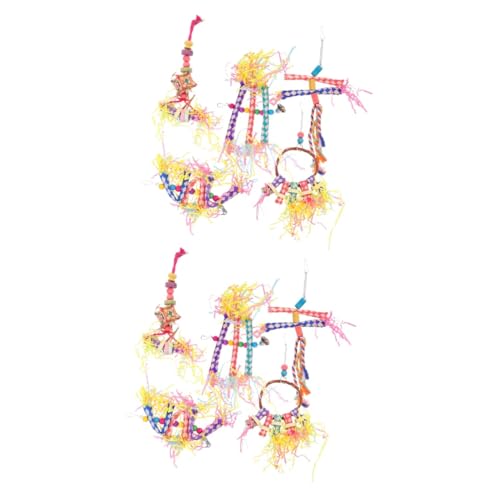 YARNOW 10 STK Papagei Gebürstettes Spielzeug Vogel Luffa Sittichspielzeug Kauspielzeug Papageienkäfig Schredder Spielzeug Vogel Kauen Haustier Vogel 5-teiliges Set Drinnen Metall YARNOW 10 STK Papagei Gebürstettes Spielzeug Vogel Luffa Sittichspielzeug Kauspielzeug Papageienkäfig Schredder Spielzeug Vogel Kauen Haustier Vogel 5-teiliges Set Drinnen Metall von YARNOW