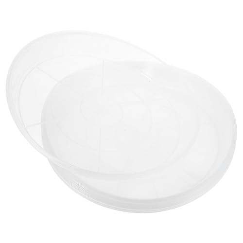 YARNOW 10stücke Pflanzentopf Untersetzer Aus Kunststoff wasserdichte Blumentopf-Trays Für Drinnen Und Draußen Langlebig Und Bruchsicher Für Pflanzenpflege Und Sauberen Boden YARNOW 10stücke Pflanzentopf Untersetzer Aus Kunststoff wasserdichte Blumentopf-Trays Für Drinnen Und Draußen Langlebig Und Bruchsicher Für Pflanzenpflege Und Sauberen Boden von YARNOW