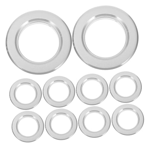YARNOW 10 Stück Schachtel Nest Schutz Klebeband zum Abschrecken von Vögeln Vogelabwehr Pole edelstahlringe holzhäuser Vogelhäuser Wachen Zuchtkoffer Anti-Biss-Ring Rostfreier Stahl Silver YARNOW 10 Stück Schachtel Nest Schutz Klebeband zum Abschrecken von Vögeln Vogelabwehr Pole edelstahlringe holzhäuser Vogelhäuser Wachen Zuchtkoffer Anti-Biss-Ring Rostfreier Stahl Silver von YARNOW