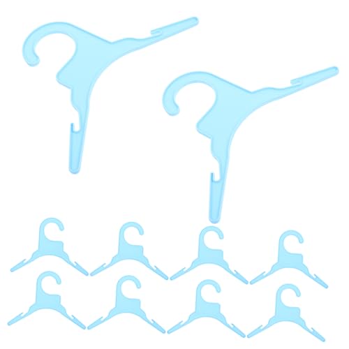 YARNOW 10 Stück Wäscheständer Für Hunde Wurf Haustiere Kleiderbügel Für Hundekostüme Bekleidungsbügel Mini-kleiderbügel Trockenbügel Für Haustierkleidung Welpe Sky-Blue Plastik YARNOW 10 Stück Wäscheständer Für Hunde Wurf Haustiere Kleiderbügel Für Hundekostüme Bekleidungsbügel Mini-kleiderbügel Trockenbügel Für Haustierkleidung Welpe Sky-Blue Plastik von YARNOW
