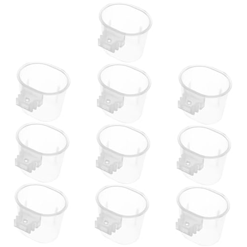 YARNOW 10stücke Vogel Futterspender Und Wasserspender Für Käfige Hängende Futter Wasserschalen Aus Praktische Lösung Für Papageien Und Vögel YARNOW 10stücke Vogel Futterspender Und Wasserspender Für Käfige Hängende Futter Wasserschalen Aus Praktische Lösung Für Papageien Und Vögel von YARNOW