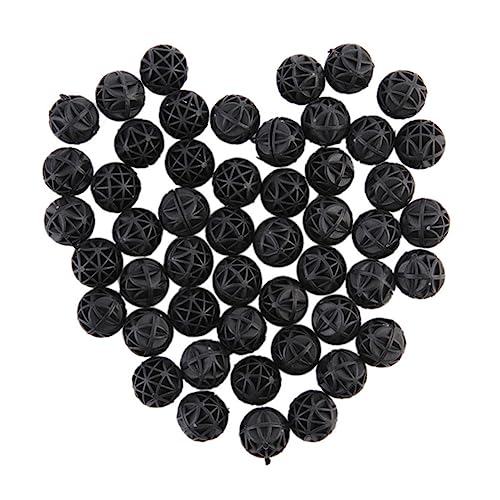YARNOW 100st Aquarienfilter Zubehör Für Aquarien Tank Aquarium Luft Kanister Schwamm Anlage Wasser Bio-bälle Für Aquarien Filterbälle Für Aquarien Filterball Für Aquarien Plastik Black YARNOW 100st Aquarienfilter Zubehör Für Aquarien Tank Aquarium Luft Kanister Schwamm Anlage Wasser Bio-bälle Für Aquarien Filterbälle Für Aquarien Filterball Für Aquarien Plastik Black von YARNOW