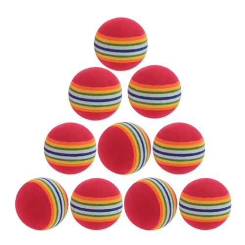 YARNOW Eva-haustierspielzeug-Set 10-teilig Weich Interaktiv Regenbogen Federnd Für Katzen Hunde Welpen Indoor-spieltraining YARNOW Eva-haustierspielzeug-Set 10-teilig Weich Interaktiv Regenbogen Federnd Für Katzen Hunde Welpen Indoor-spieltraining von YARNOW