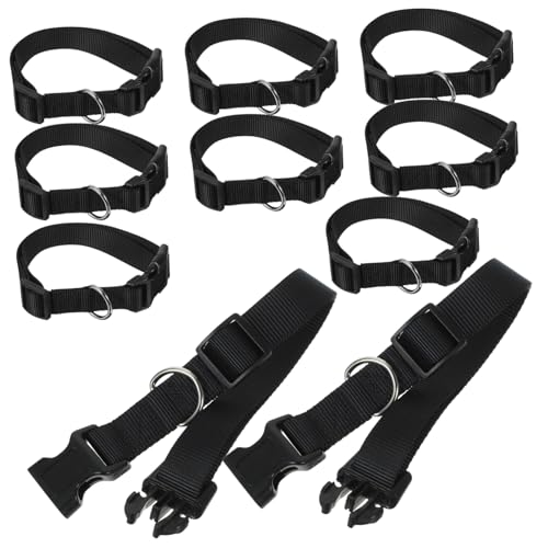 YARNOW 10stücke Pack Verstellbare Für Ziegen Schafe Kühe Pferde Kleine Bauernhof Tiere Zubehör Mit Schnelllöseschnalle von YARNOW