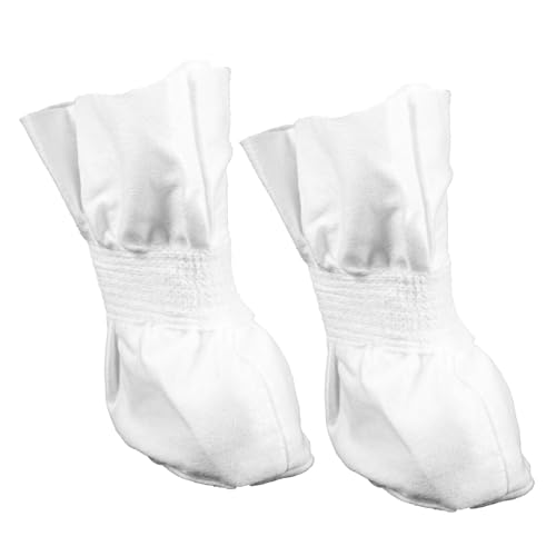 YARNOW 12 STK Fußabdeckung Für Haustiere Hundepfotenschuhe Schneeschuhe Für Hunde Outdoor-hundeschuhe Regensocken Für Hunde Hundeschuhe Socken Welpe Schuhwerk Stoff Weiß rutschfest YARNOW 12 STK Fußabdeckung Für Haustiere Hundepfotenschuhe Schneeschuhe Für Hunde Outdoor-hundeschuhe Regensocken Für Hunde Hundeschuhe Socken Welpe Schuhwerk Stoff Weiß rutschfest von YARNOW