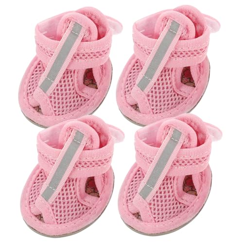 YARNOW 12 STK Haustier-Sandale Schuhe für Hunde klein Hündchen Strumpffüller für Welpen Hundepfotenschutz Fäustlinge Hunde Schuhe hundeschuhe sockenschuhe Haustierschuhe Hundesandale Rosa YARNOW 12 STK Haustier-Sandale Schuhe für Hunde klein Hündchen Strumpffüller für Welpen Hundepfotenschutz Fäustlinge Hunde Schuhe hundeschuhe sockenschuhe Haustierschuhe Hundesandale Rosa von YARNOW